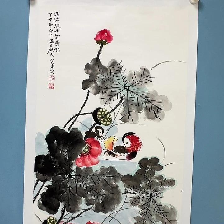 留***白竖款书画1236982369855669