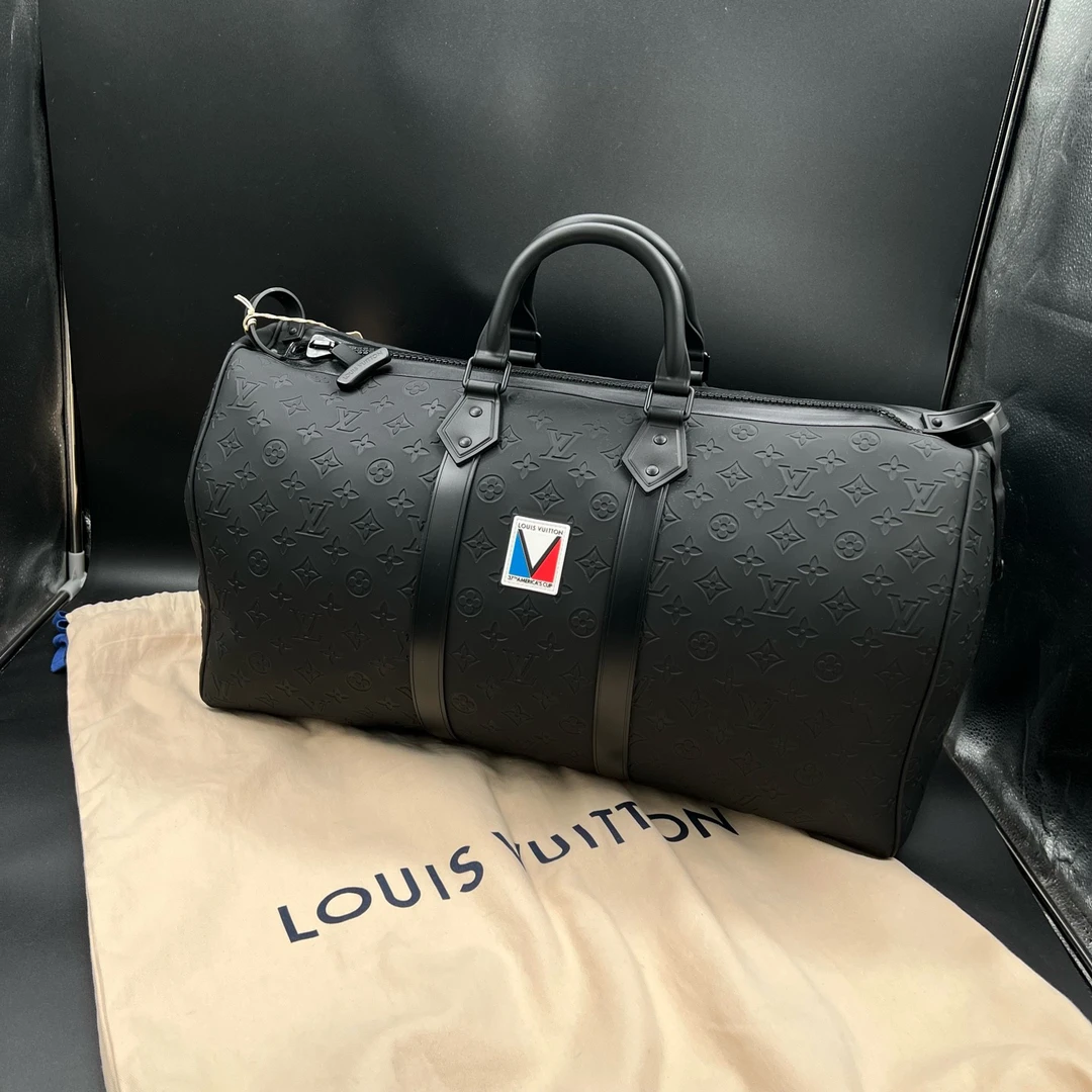 未使用 LouisVuitton/路易威登 楠 黑色老花吊牌防尘袋 101651