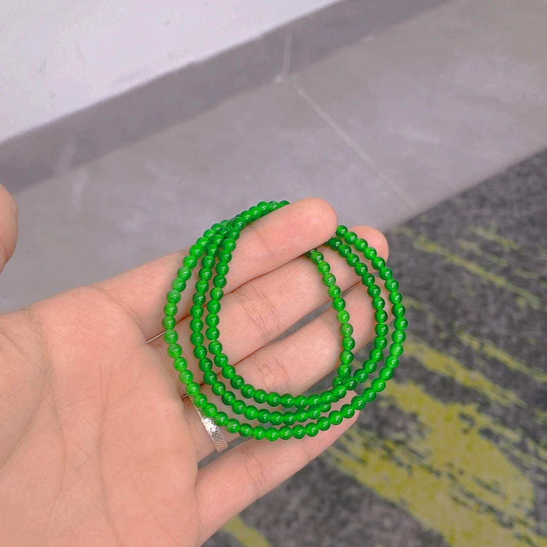 翡翠未镶嵌项链卡4