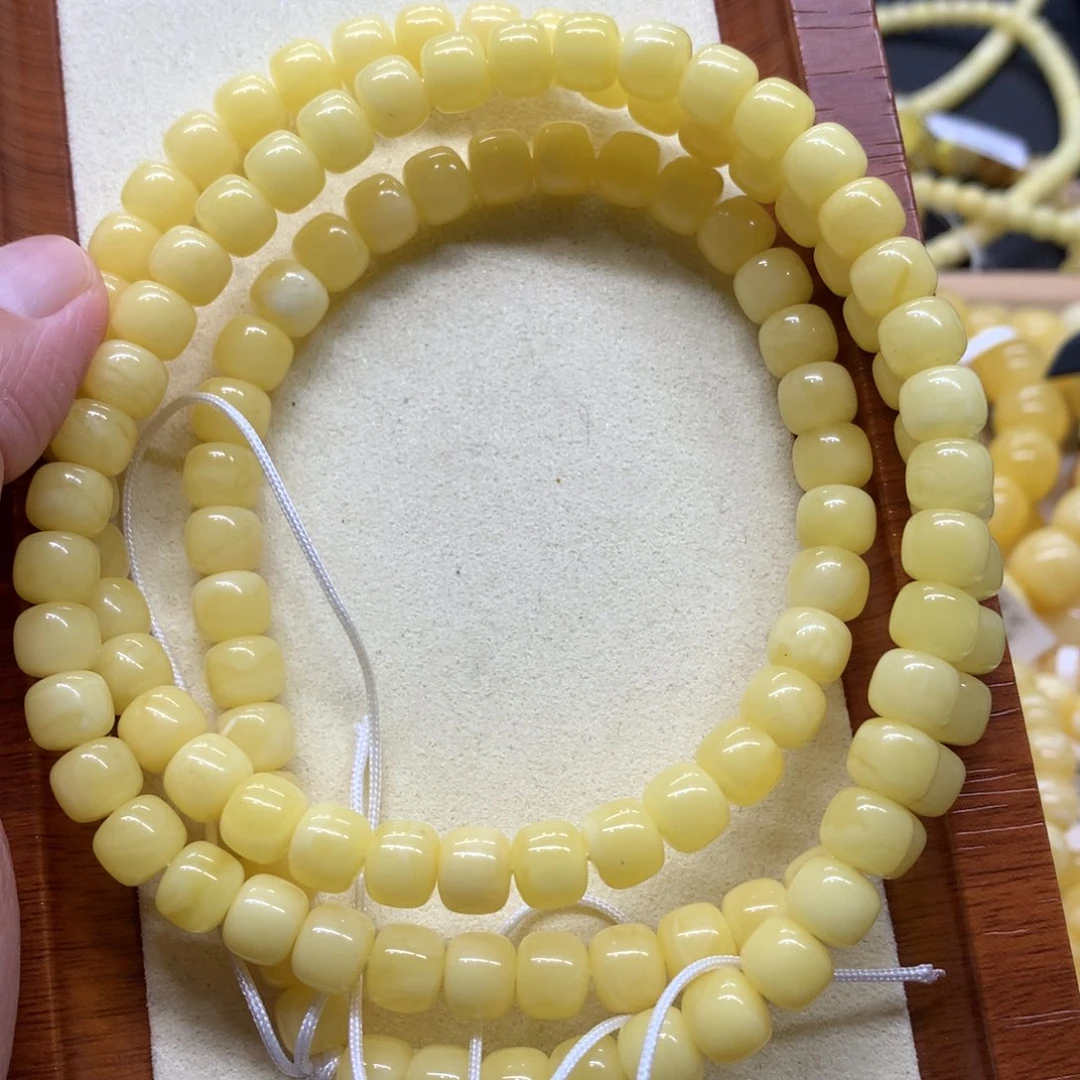 蜜蜡未镶嵌手链蜜蜡