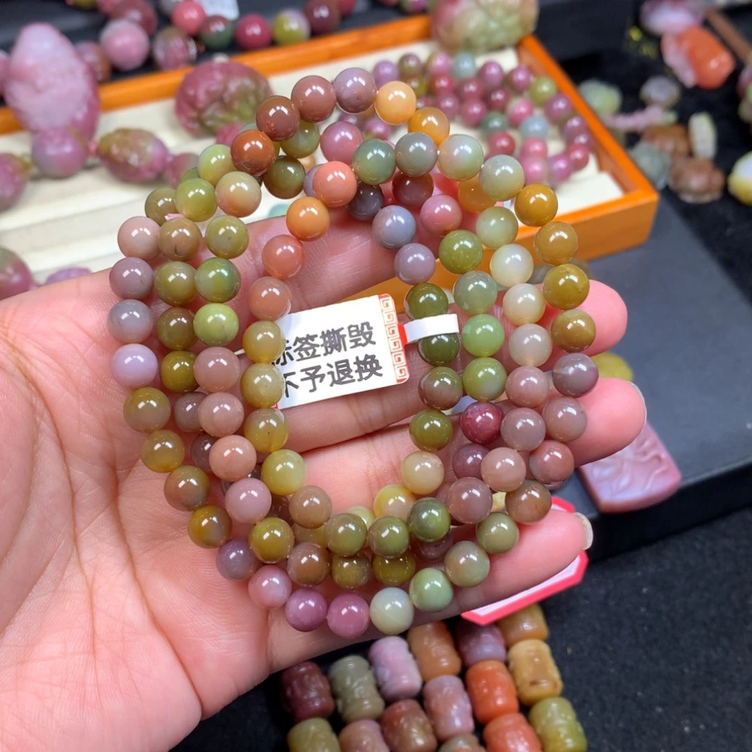 玛瑙/玉髓手链未镶嵌