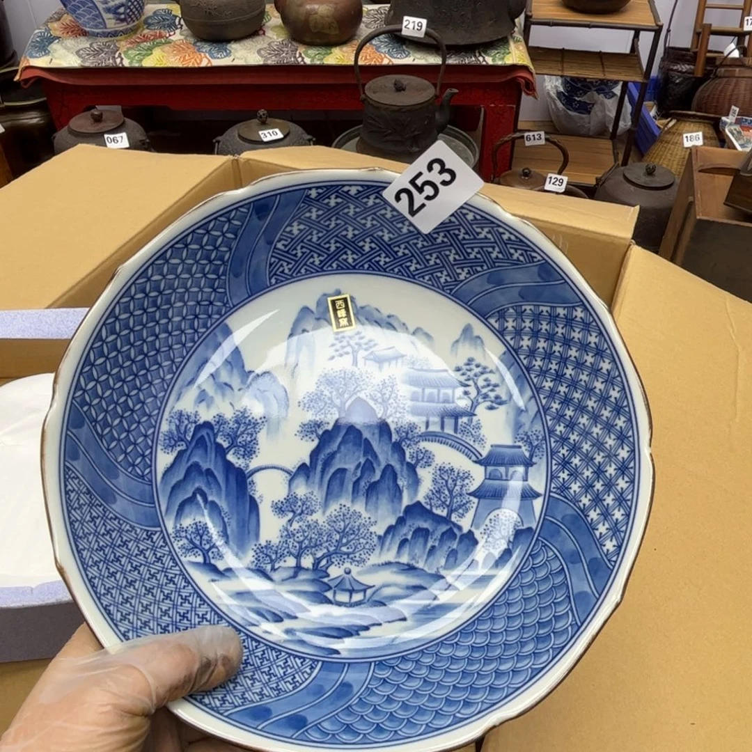 瓷片汤*傲摆件工艺品摆件666