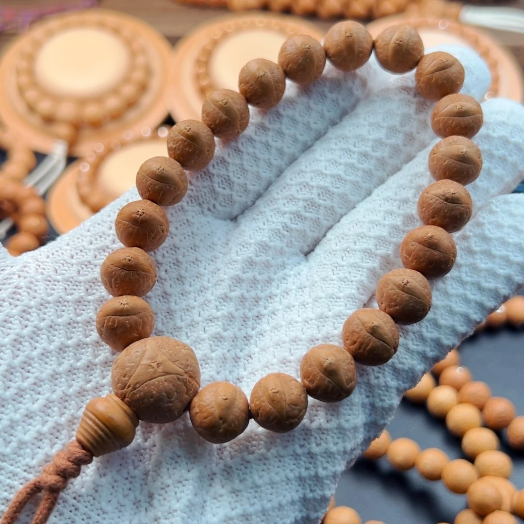 手串凤眼菩提12.5mm单仓铁籽