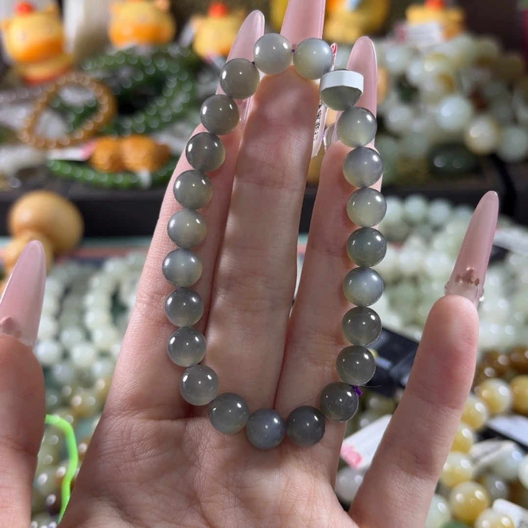 吴***祖手链未镶嵌和田玉