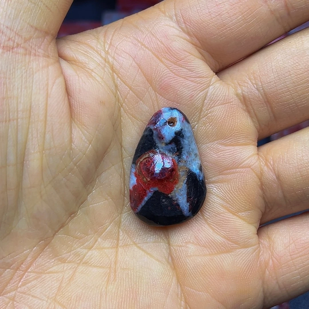 天然辰砂朱砂吊坠