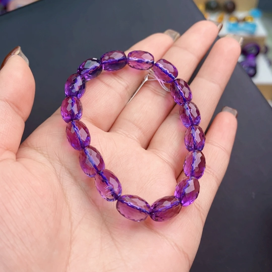 g***精水晶手串未镶嵌天然保真