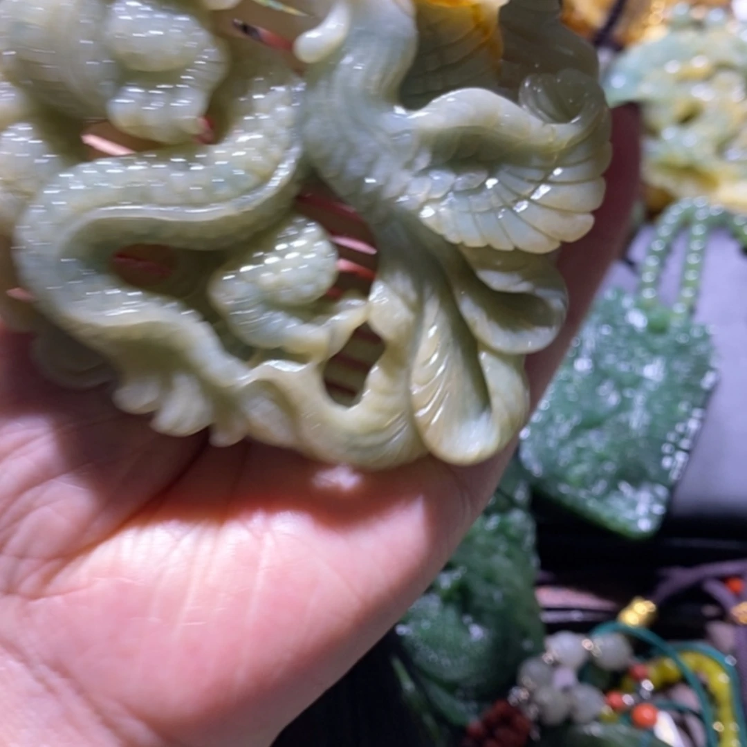 【闪购商品】岫玉毛衣链未镶嵌
