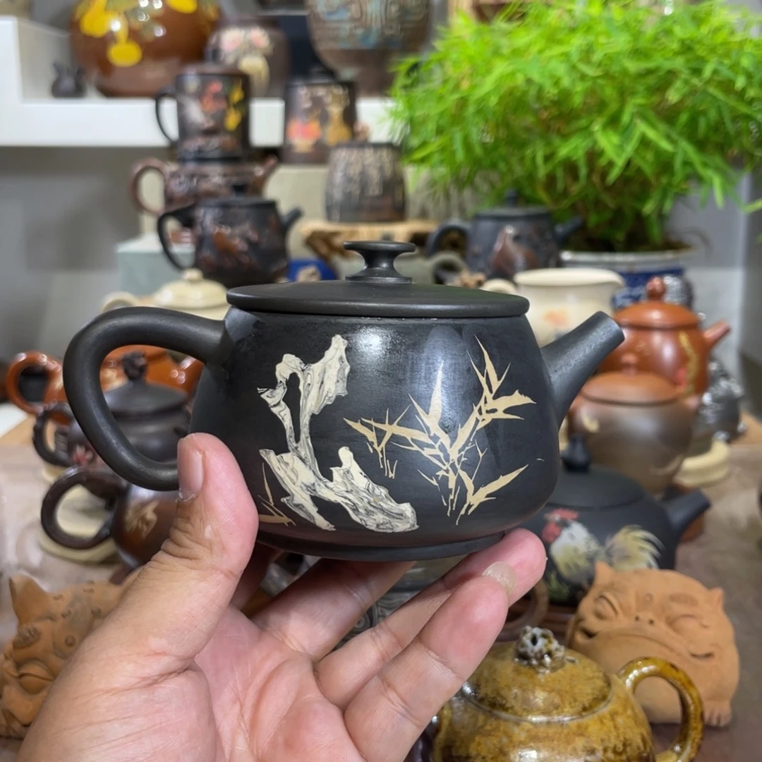 壶福利球孔手磨壶