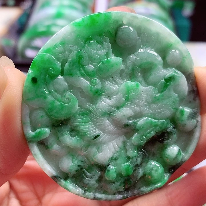 颈饰未镶嵌翡翠翡翠