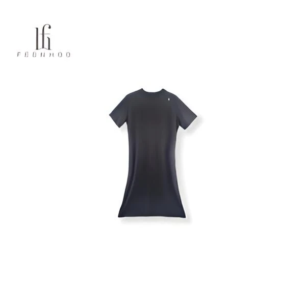 粉和常规短袖圆领黑色气质百搭43L901751