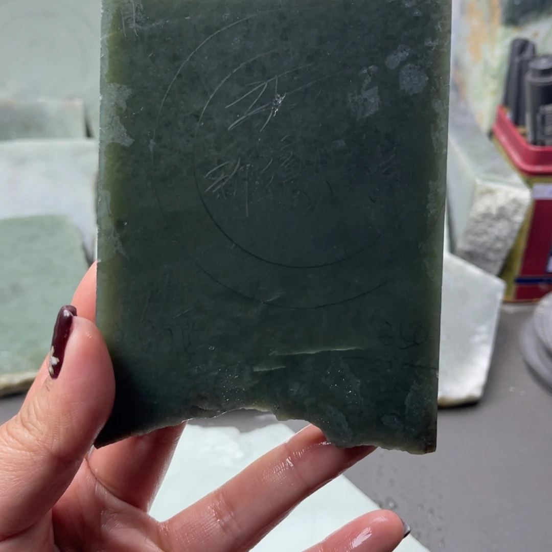 和田玉未镶嵌手镯定制手镯