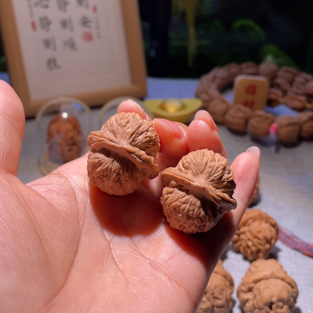 桃核把件野生无名