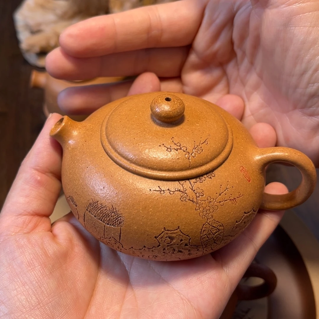 茶壶紫砂宜兴紫砂茶具半手工制作