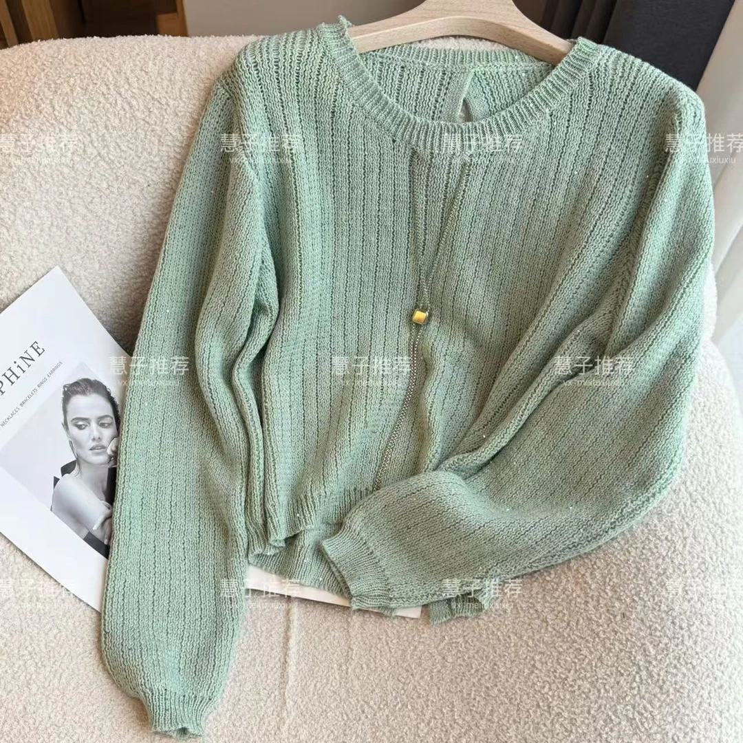 【慧子推荐】25137款韩风小众镂空项链圆领时尚百搭女士