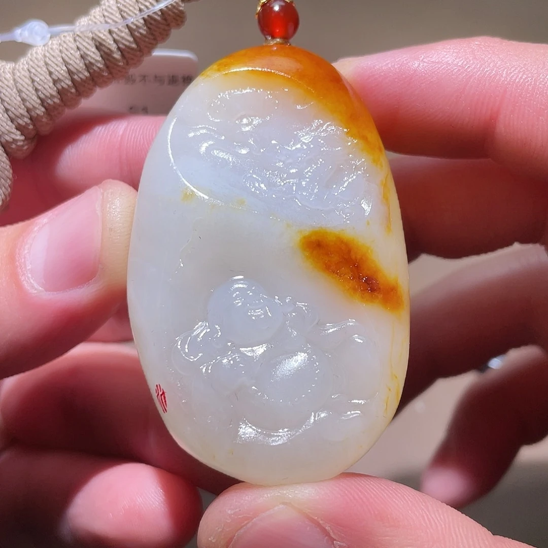 和田玉挂件未镶嵌Z6