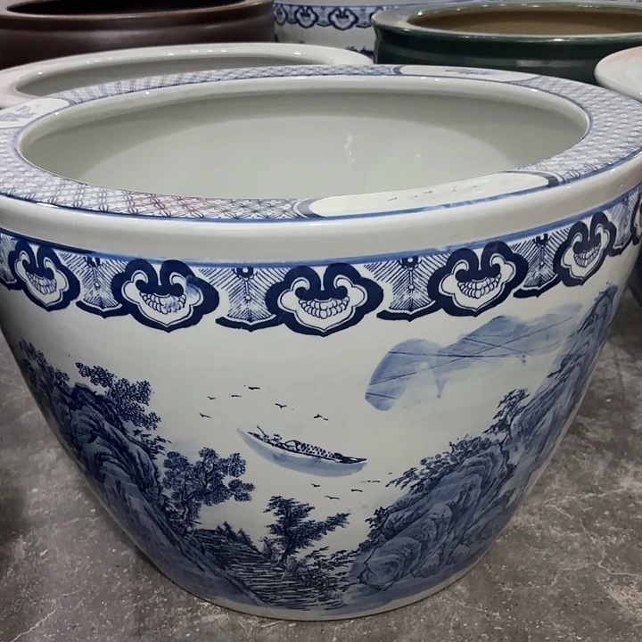 陶瓷鱼缸尺寸63-43