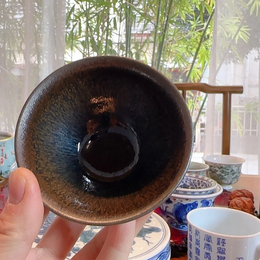 该***区瓷片兔毫建老郑的柴窑