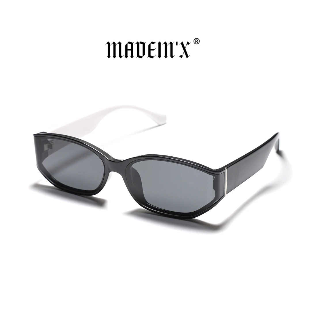 Madein X尼龙墨镜男女曲面设计防紫外线太阳眼镜时尚百搭网红潮流