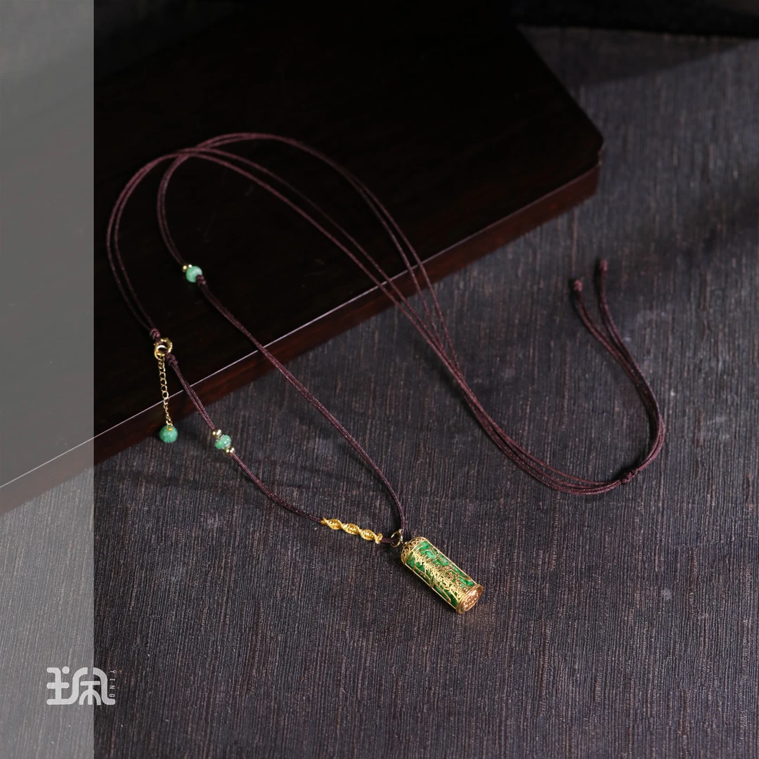 项链/方盈|翡翠*18K金镶嵌XYB25042303多样性发其一