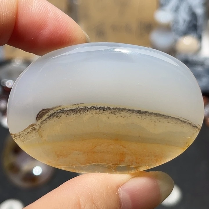 玛瑙/玉髓未镶嵌吊坠(不含链)