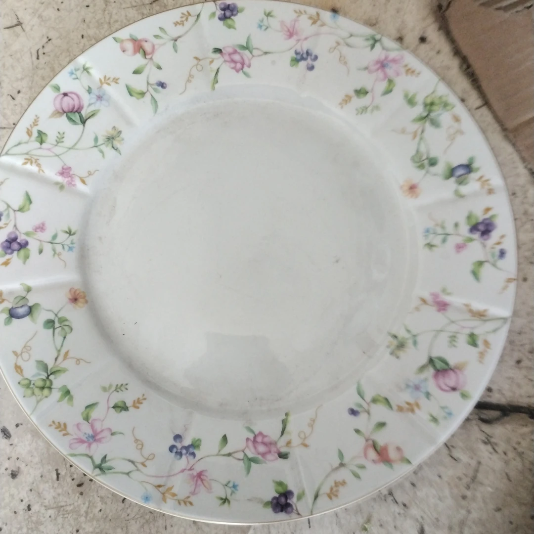 小碎花大平盘！27厘米