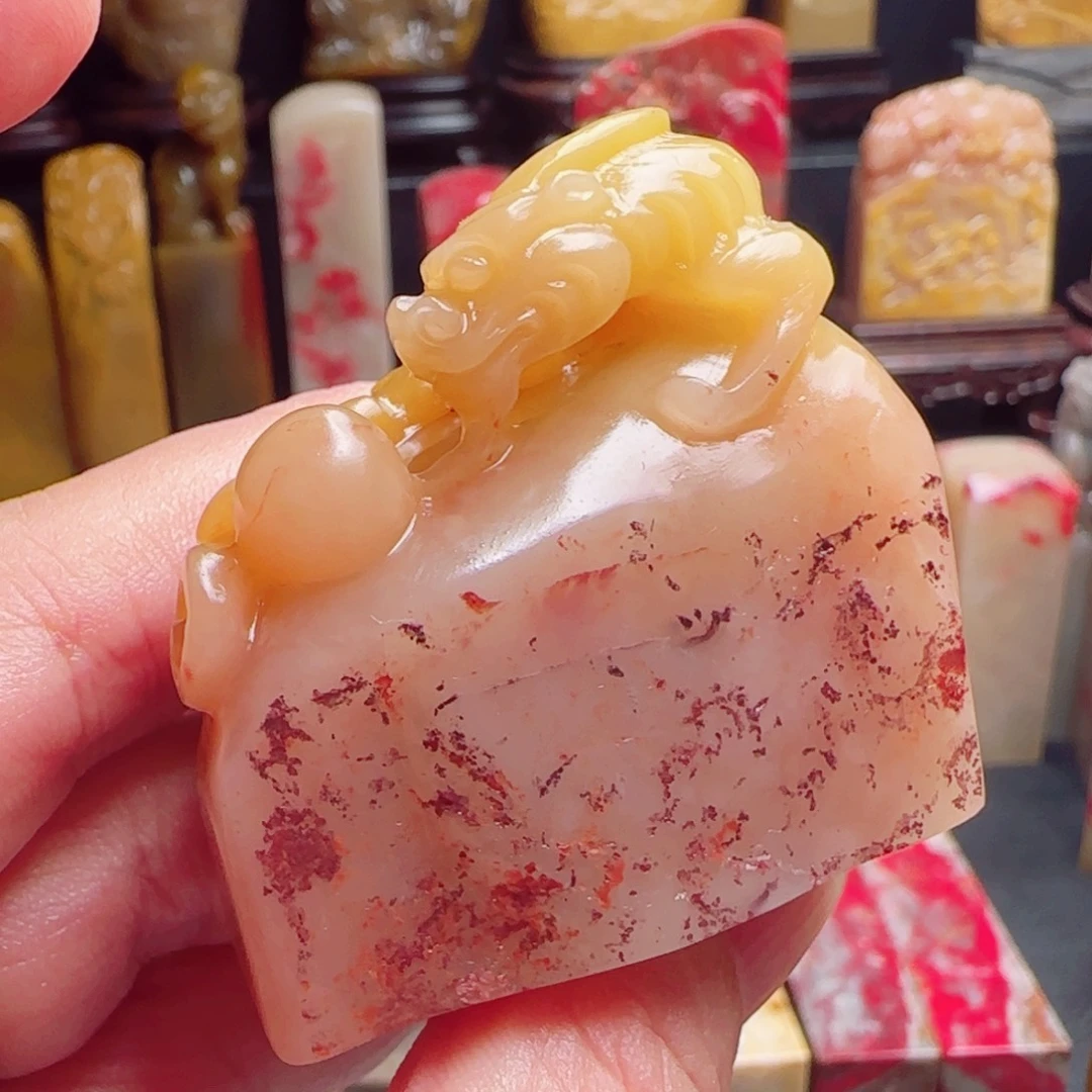 昌化石田黄石印章