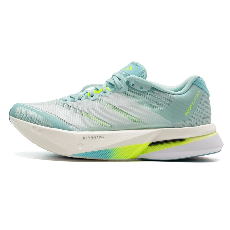 阿迪达斯女鞋跑步鞋2025秋季新款 Adizero Boston 13运动鞋老爹鞋