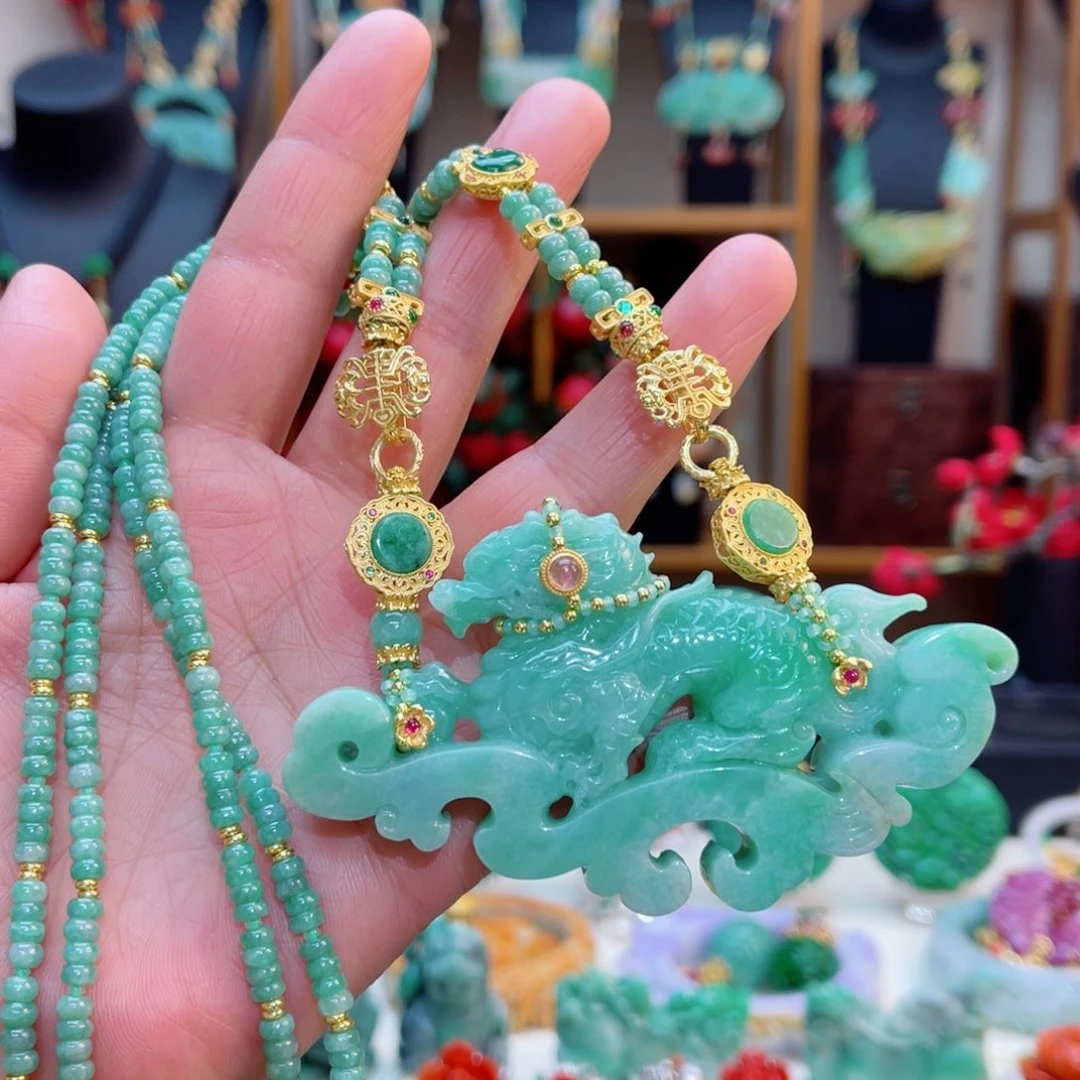 翡翠颈饰合金48小时鉴赏期