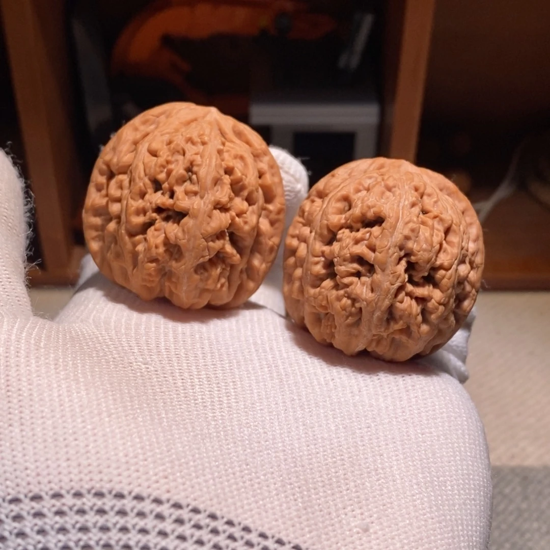 文玩核桃把件大粗筋Cu36