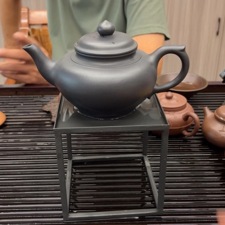 茶壶紫砂笑樱捂灰工艺手工制作