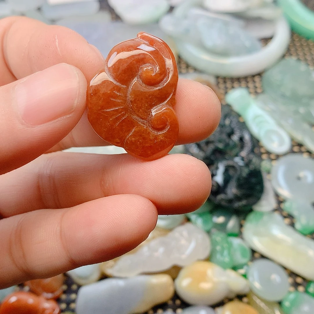 玛瑙/玉髓手链合金翡翠吊坠