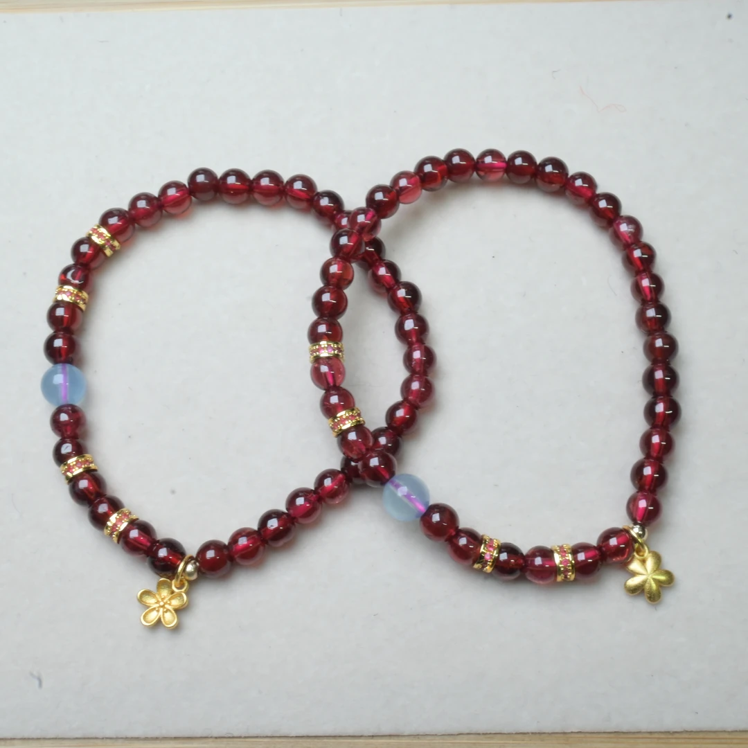 【C72】石榴石手串多样性发其一