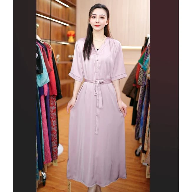 6859-33新款舒适时尚休闲连衣裙