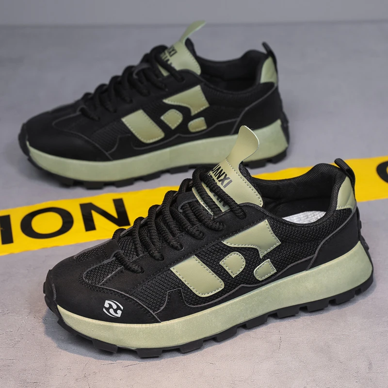 【专柜品质】2025新款运动老爹鞋网面透气厚底耐磨小众休闲百搭潮鞋