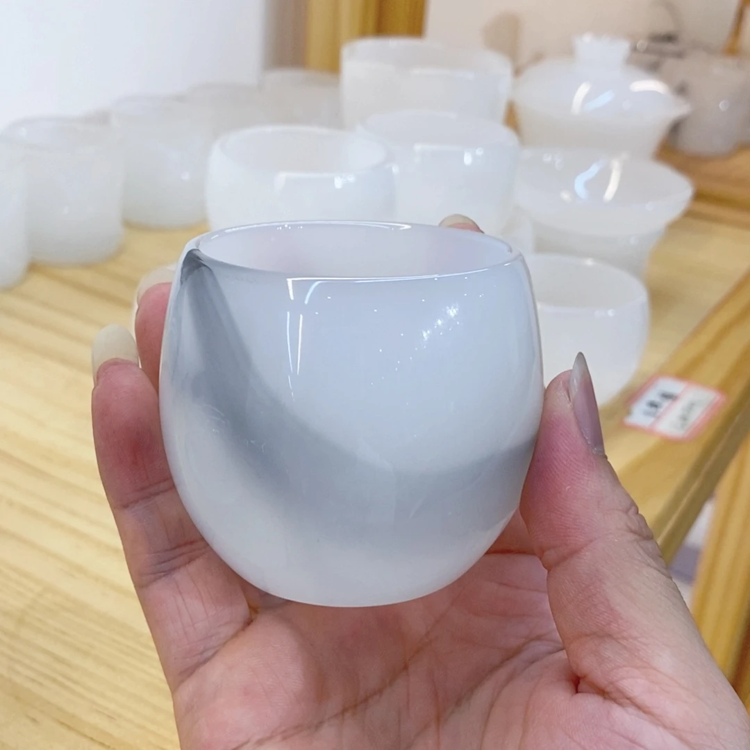 手工艺品琉璃水墨主人杯