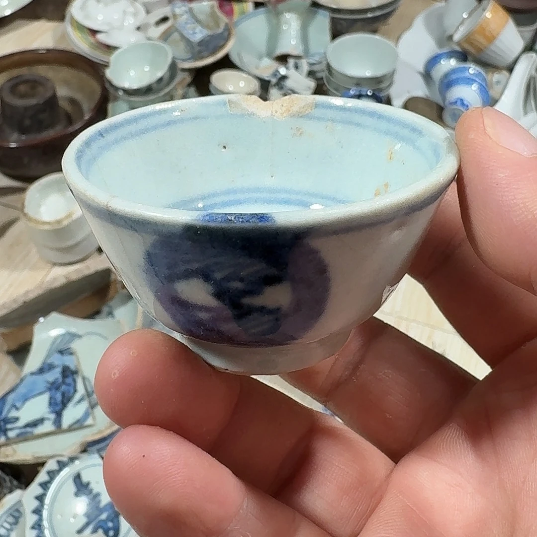 瓷片瓷片标本，顺丰包邮