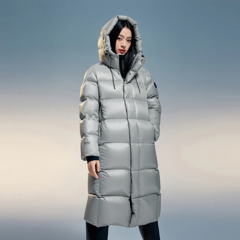 【于适同款】波司登科技蓄热长款泡芙系列保暖羽绒服外套B40143140