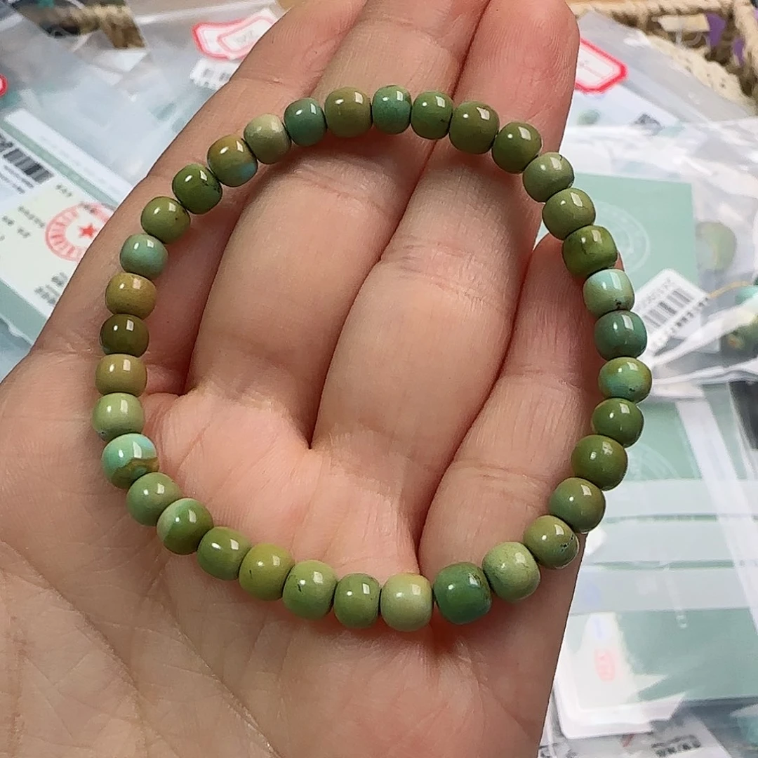 绿松石珠宝半成品未镶嵌