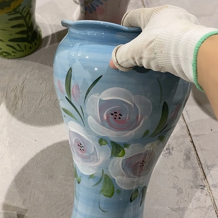 罐12zp景德镇陶瓷花盆