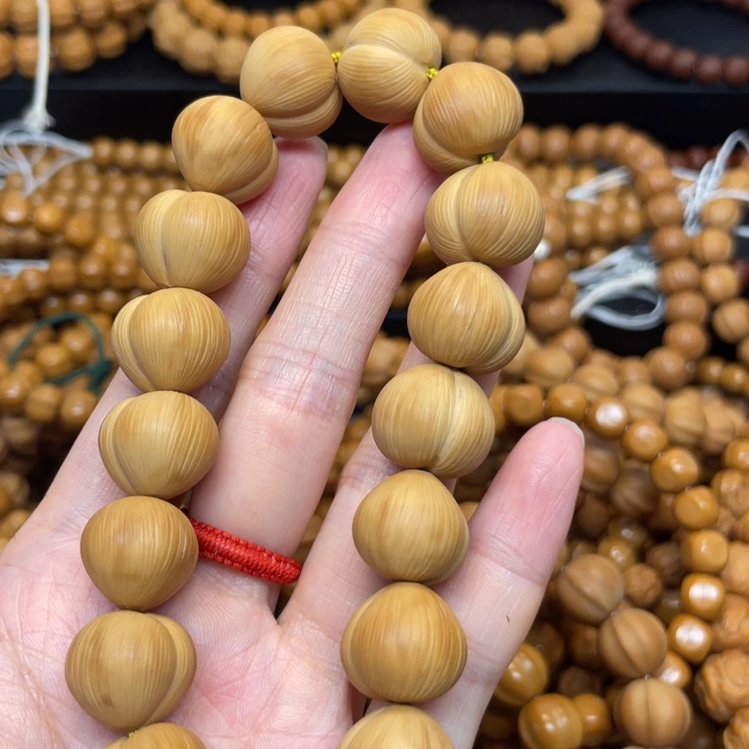 核桃手串/手链猴头雕刻聚宝盆屁桃