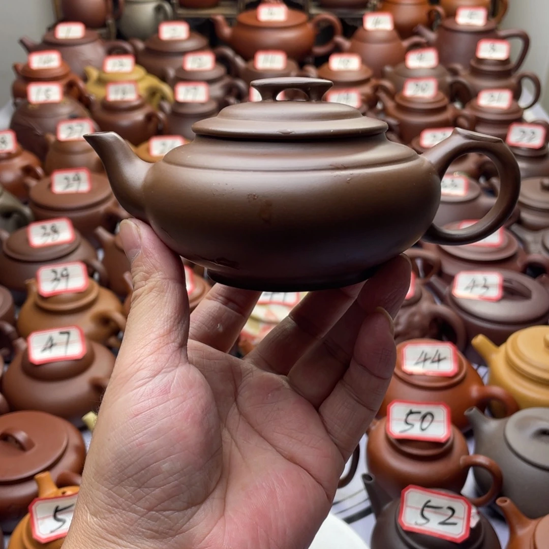 茶壶紫砂微瑕半手工