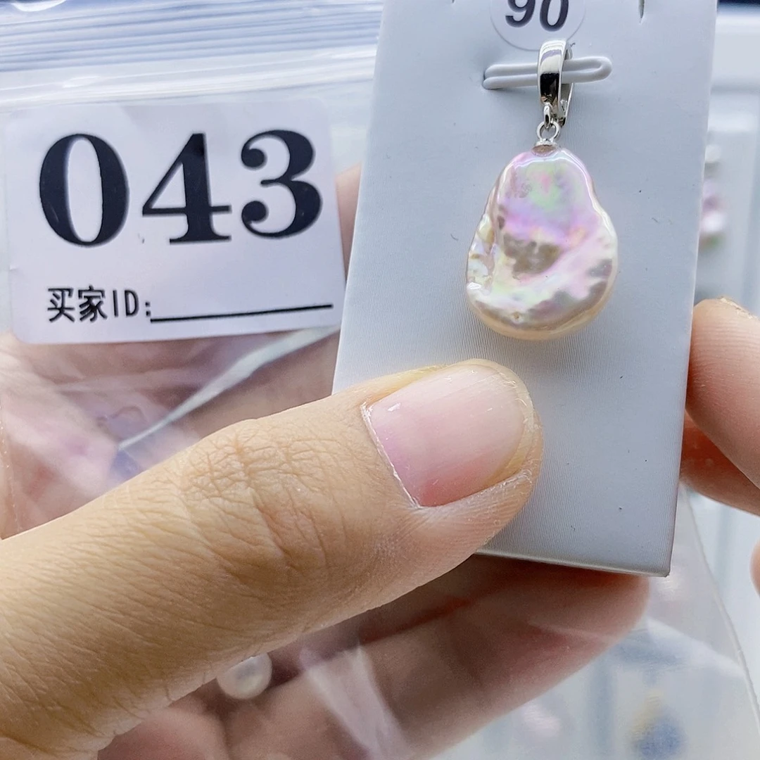 颈饰合金淡水珍珠