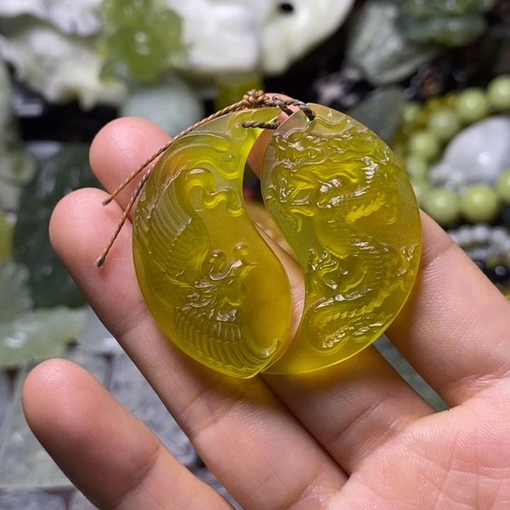 未镶嵌岫玉岫玉挂件