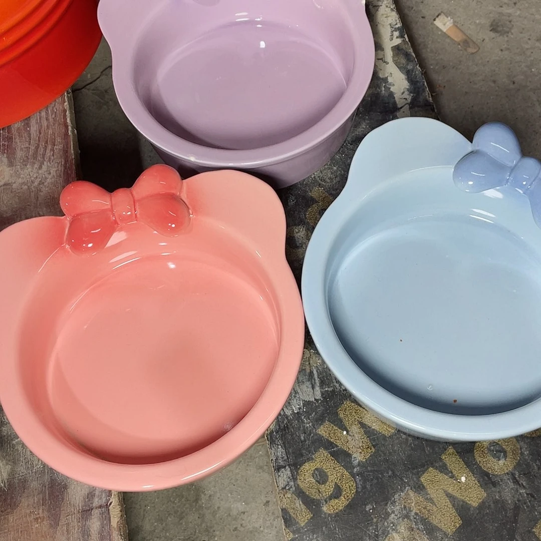 瓷片微瑕陶瓷餐具家用 两个