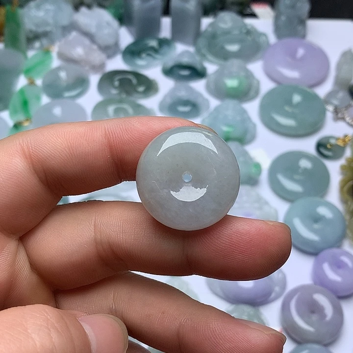 翡翠未镶嵌项圈天然翡翠