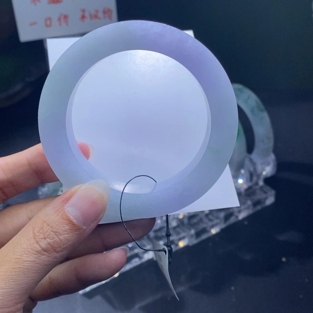 未镶嵌翡翠手镯定制翡翠廷*