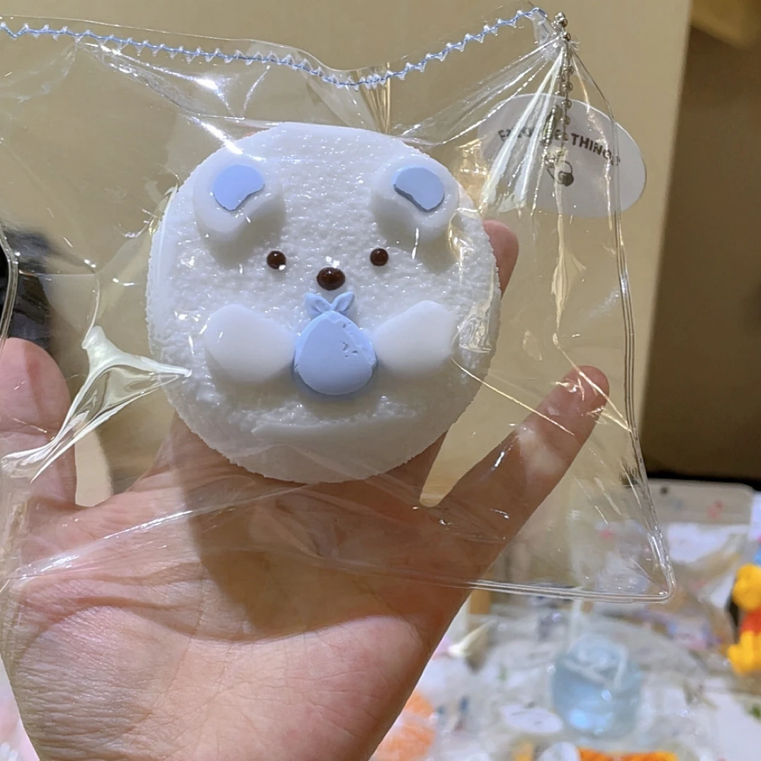现货角落生物白熊捏捏解压手工玩具（软泥感）无开箱不售后