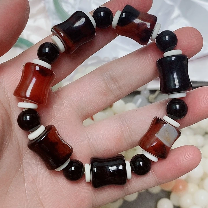 玛瑙/玉髓颈饰未镶嵌手串