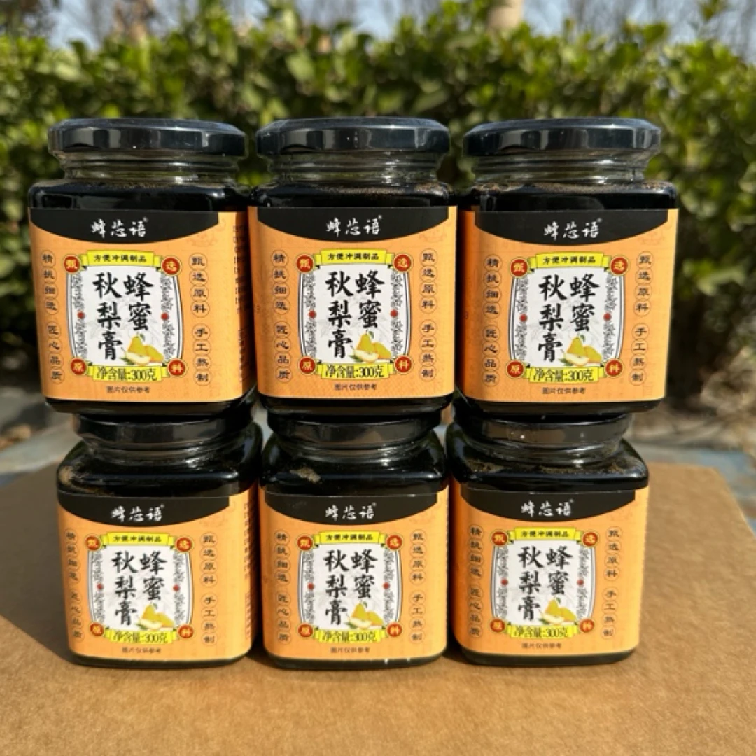 纯正蜂蜜秋梨膏6瓶
