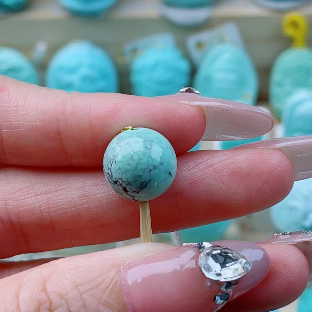 未镶嵌绿松石珠宝奇石